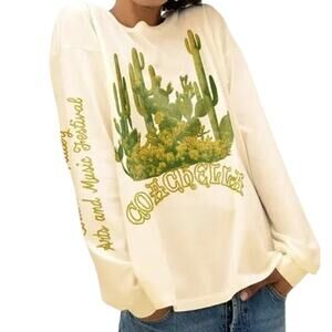 DAYDREAMER Coachella Cactus Concert Long Sleeve Size XL New with Tag Sold out
